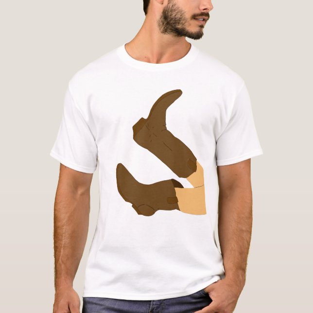 Camiseta Cowboy Boots (Anverso)