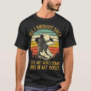 Camiseta Cowboy Boots Gorra Sand In My Boots Southern Weste