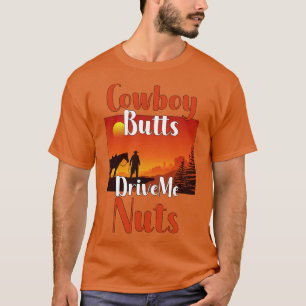 Camiseta Cowboy Butts Me Maneja Nube