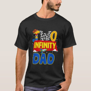 Camiseta Cowboy Dad Two Infinity And Beyond Birthday Decora
