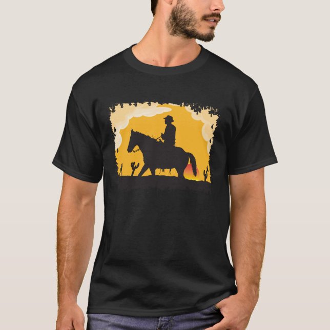 Camiseta Cowboy de Sunset (Anverso)