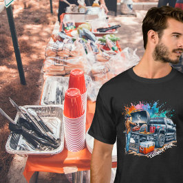 Camiseta Cowboy del horario del portón trasero cocinando en