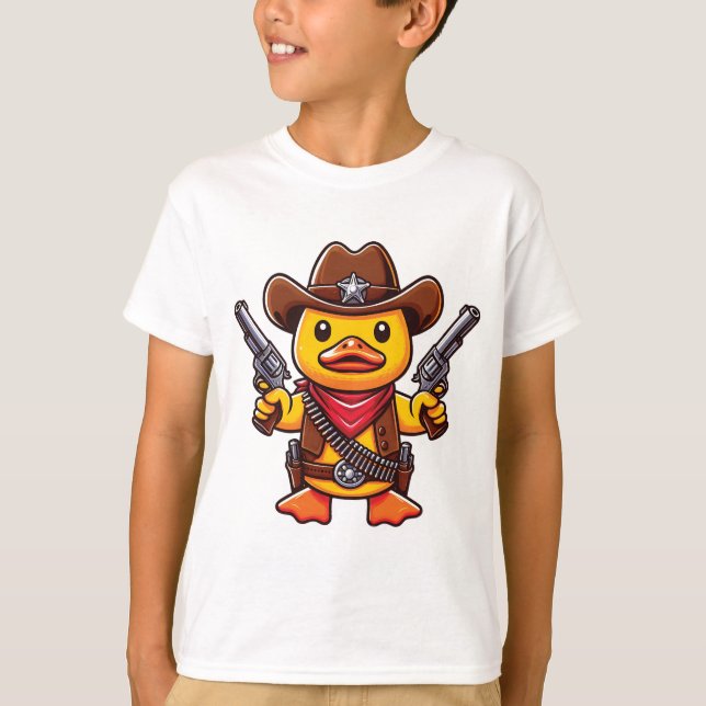 Camiseta Cowboy Duck Sheriff (Anverso)
