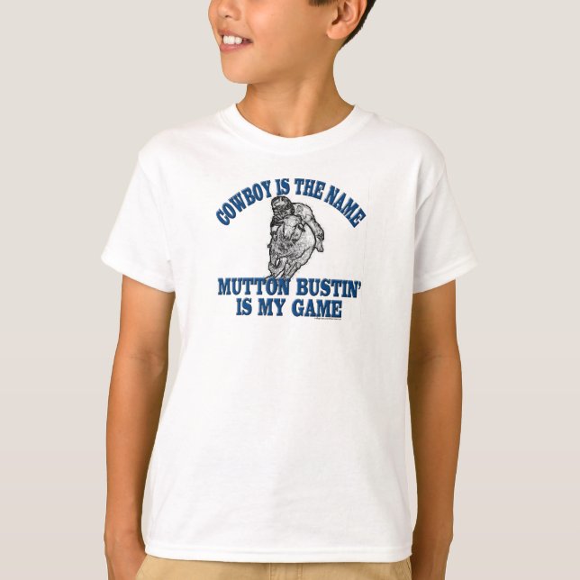 Camiseta Cowboy es el nombre...... (Anverso)