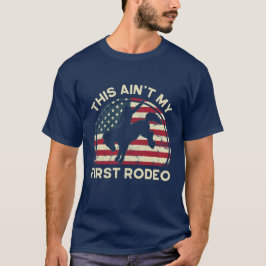 Camiseta Cowboy este no es mi primer rodeo gracioso occiden