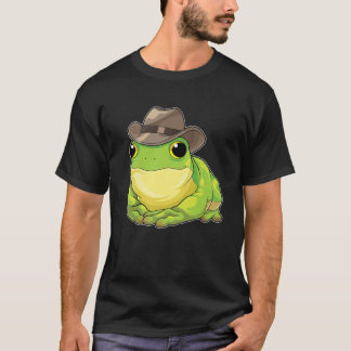 Camiseta Cowboy Frog Funny Amphibian Western Toad
