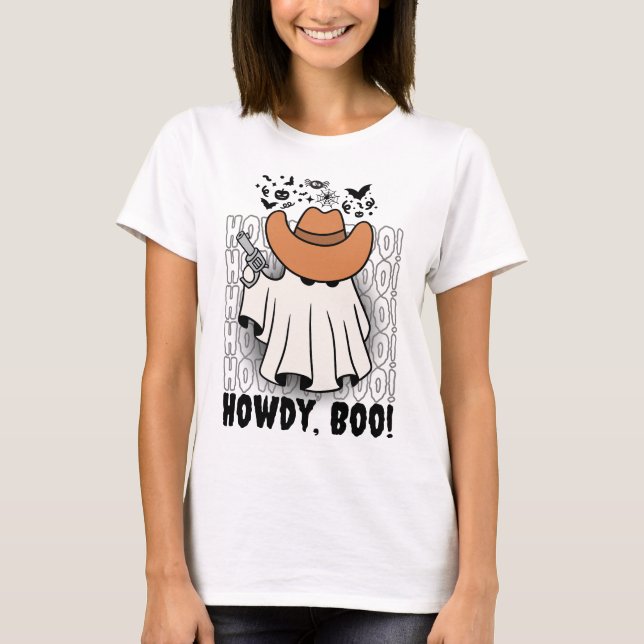 Camiseta  Cowboy Ghost (Anverso)