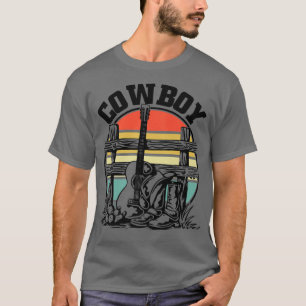 Camiseta Cowboy Guitar Boots y el Gorra Cowboy254