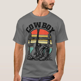 Camiseta Cowboy Guitar Boots y el Gorra Cowboy254