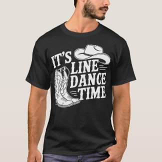 Camiseta Cowboy It's Line Dance Time Country