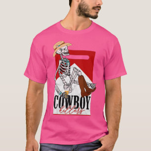 Camiseta Cowboy Killers Funny Cowboy Skeleton Western South