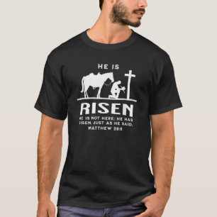 Camiseta Cowboy Kneeling cruza el ascenso occidental de Pas
