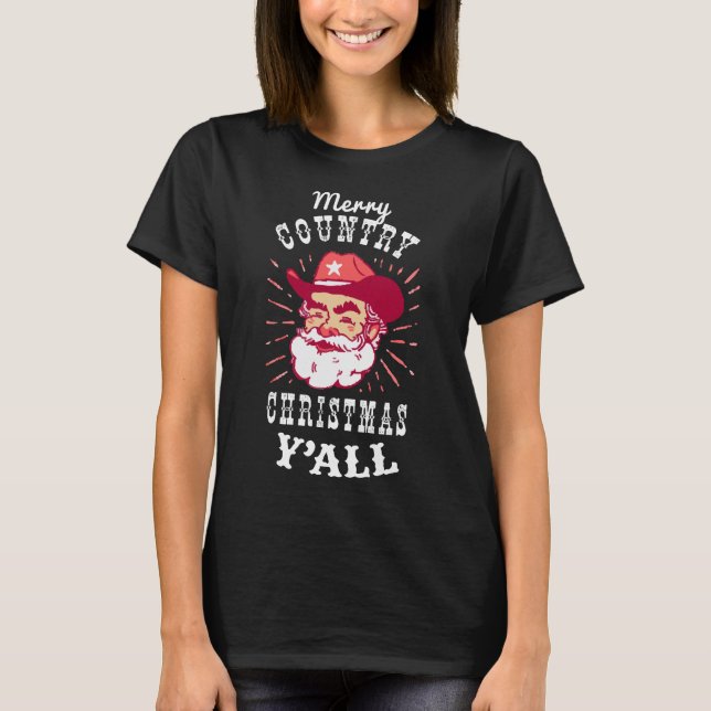 Camiseta Cowboy para navidades (Anverso)