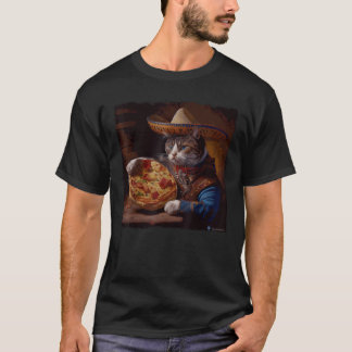 Camiseta Cowboy Pizza divertida