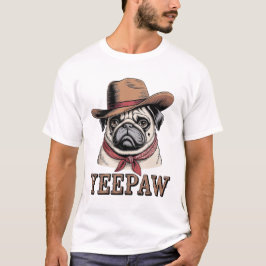 Camiseta Cowboy Pug