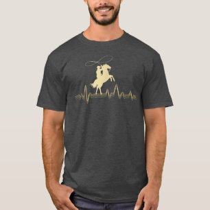 Camiseta Cowboy Roping Roper Horse Riendo Cabecera Ecuestre