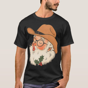 Camiseta Cowboy Santa Claus Western