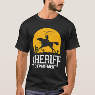 Camiseta Cowboy Sheriff Lasso Sheriff Star Pistols
