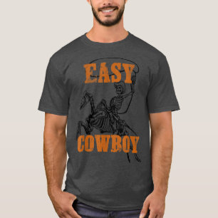 Camiseta Cowboy Skeleton T-Shirt
