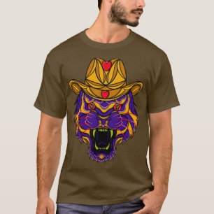 Camiseta Cowboy Tiger Face