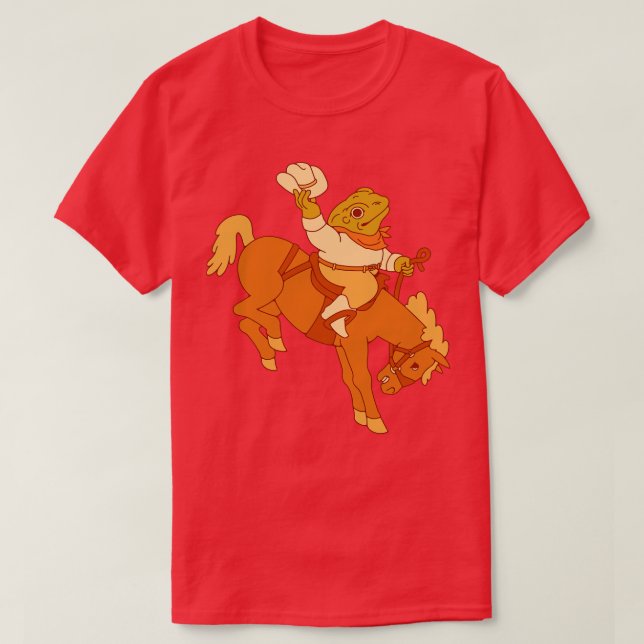 Camiseta Cowboy Toad (Diseño del anverso)