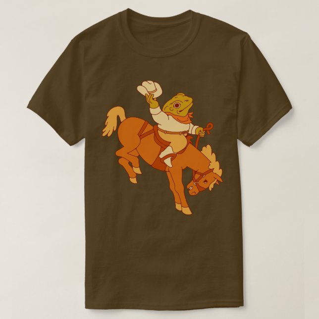 Camiseta Cowboy Toad (Diseño del anverso)