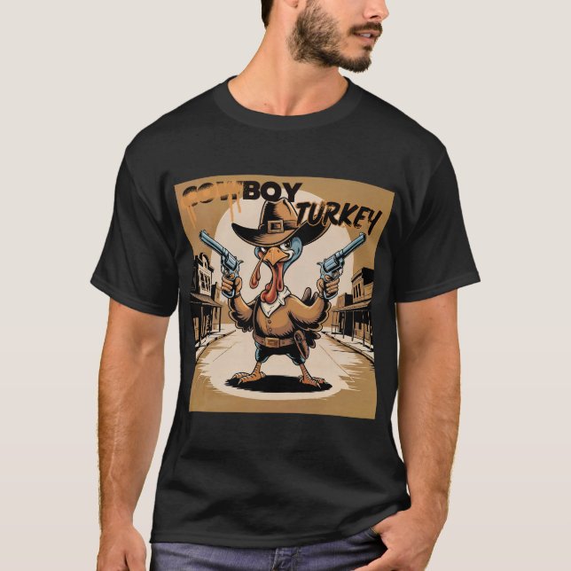 Camiseta Cowboy turkey (Anverso)