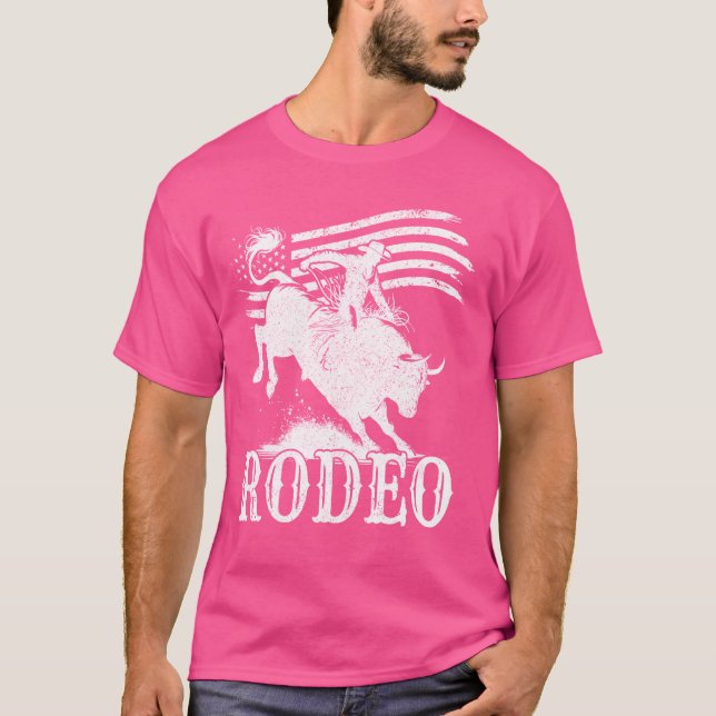 Camiseta Cowboycore Retro Steer Bull Cow Skull Rodeo Wester (Anverso)
