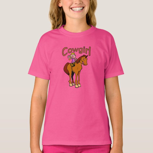 Camiseta Cowgirl (Anverso)