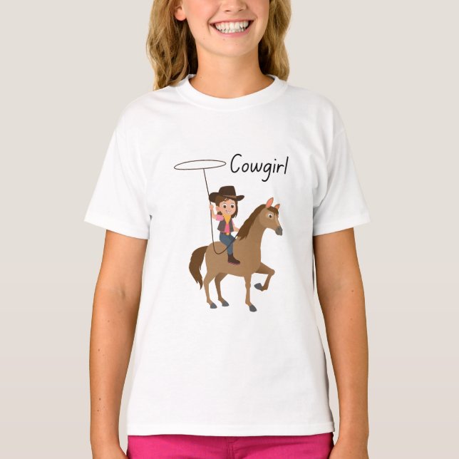 Camiseta Cowgirl (Anverso)