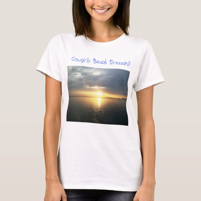 Camiseta Cowgirl Beach Dreemin!! (Anverso)