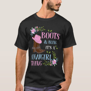 Camiseta Cowgirl Boots balanceando su cosa Vintage Western