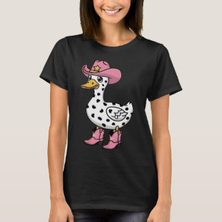 Camiseta Cowgirl fuuny duck T-Shirt