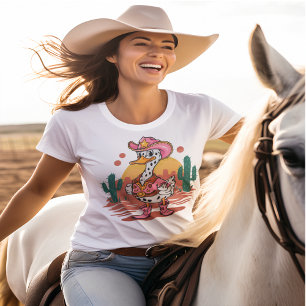 Camiseta Cowgirl fuuny ducs