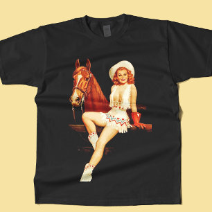 Camiseta Cowgirl Pin Up