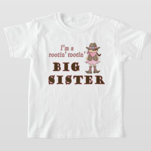 Camiseta Cowgirl Rootin Tootin Gran Hermana