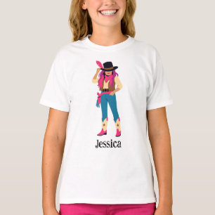 Camiseta Cowgirl T-Shirt - Gracioso Rodeo