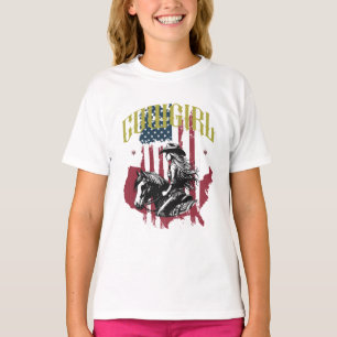 CAMISETA COWGIRL USA