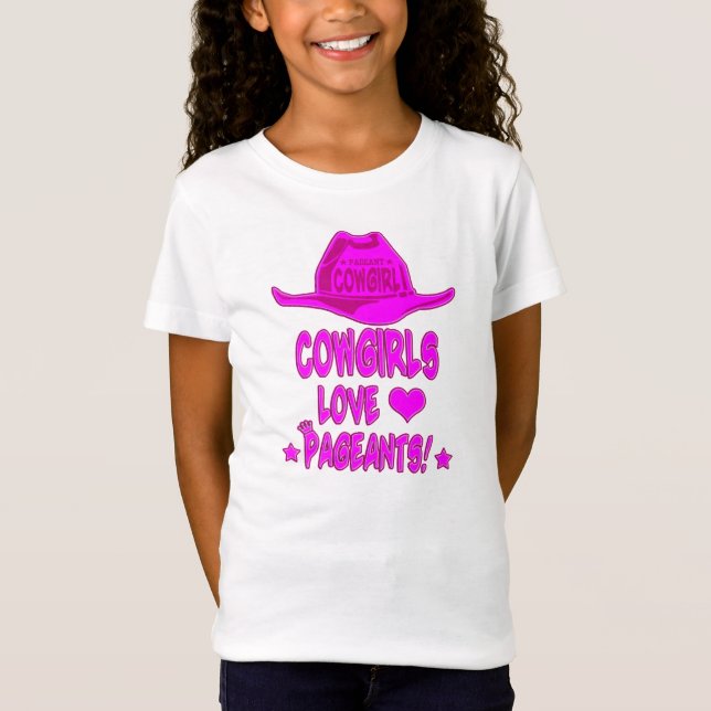 Camiseta Cowgirls Pageant T-shirt (Anverso)