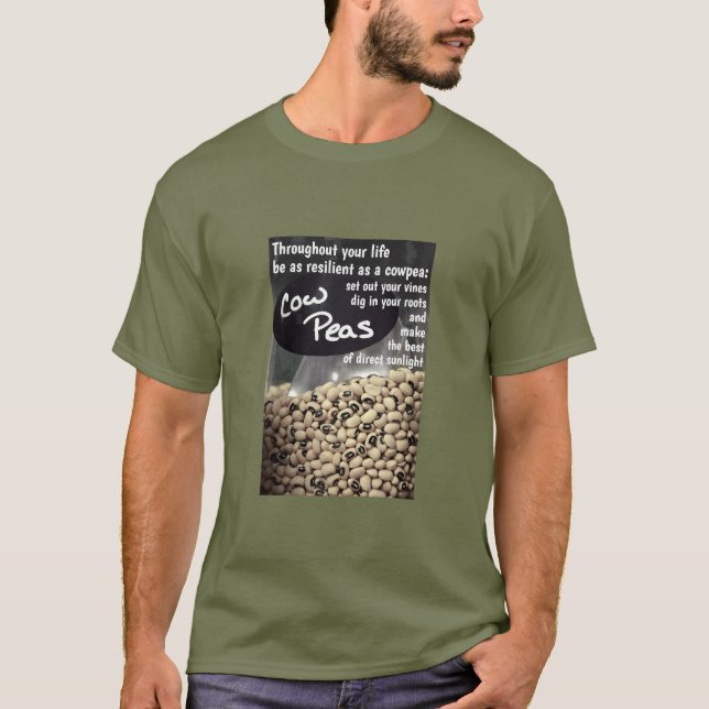 Camiseta Cowpea (camiseta oscura) (Anverso)