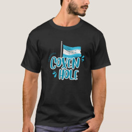 Camiseta Coxen Hole con bandera de Honduras