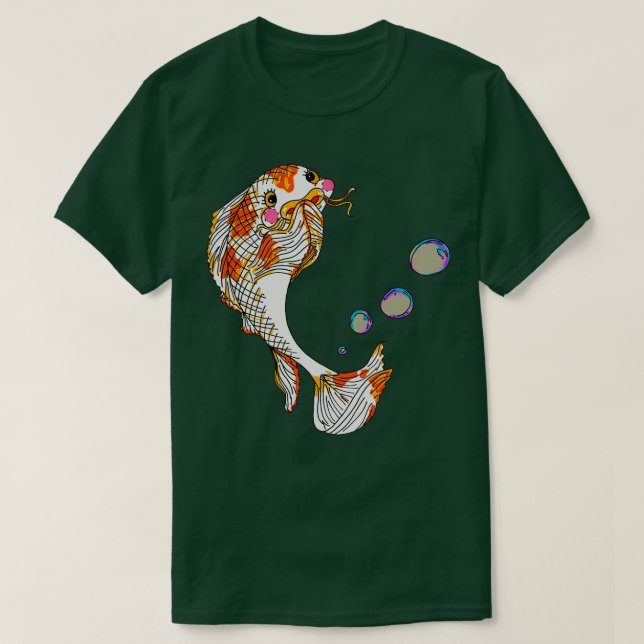 Camiseta Coy Koi (Diseño del anverso)