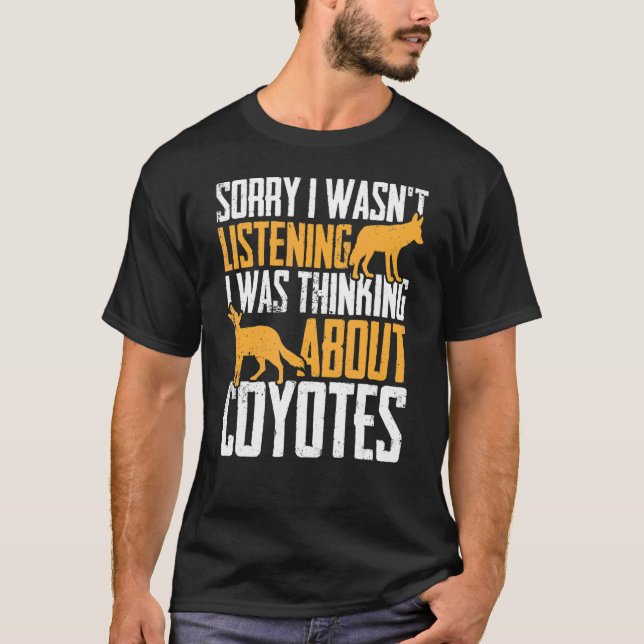Camiseta Coyote Animal 1 (Anverso)