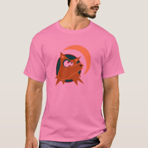 Camiseta coyote aullador divertido