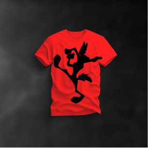 CAMISETA COYOTE EN MOVIMIENTO