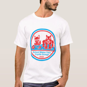 Camiseta Coyote Grange School Maker Faire