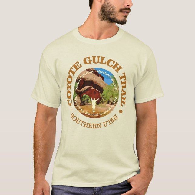 Camiseta Coyote Gulch Trail (Anverso)