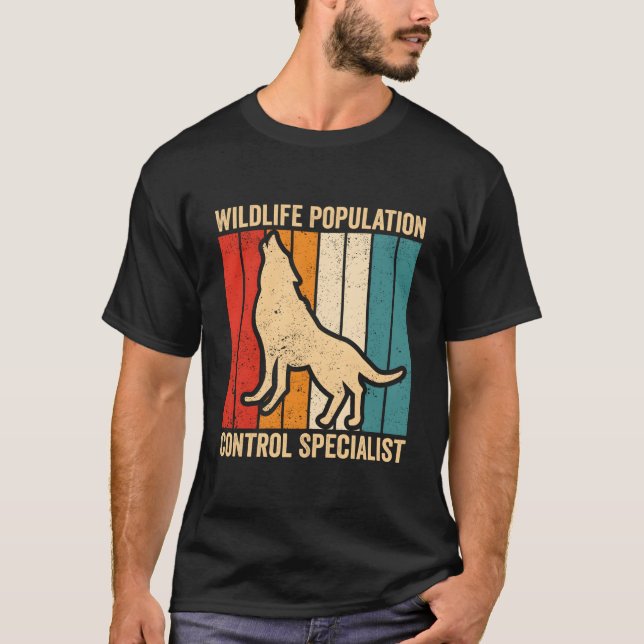 Camiseta Coyote Hunting Coyote Hunter Wildlife Population S (Anverso)