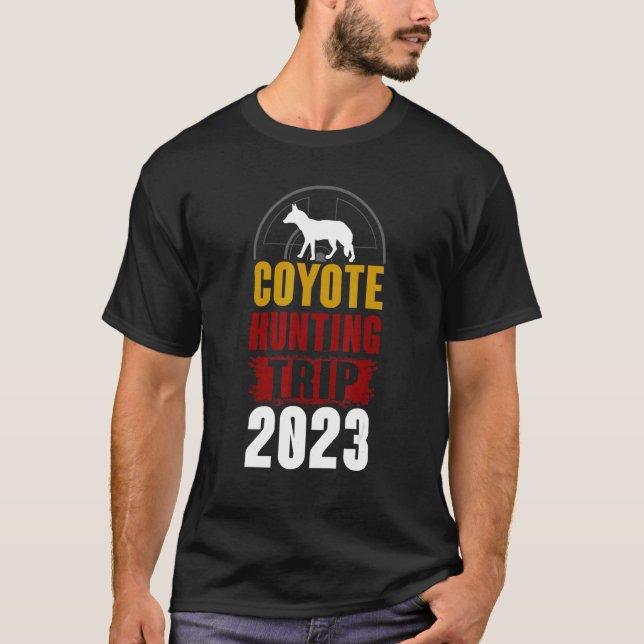 Camiseta Coyote Hunting Trip 2023 (Anverso)