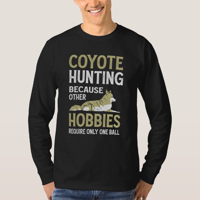 Camiseta Coyote Slayer Howling Animal Hunters Coyote Huntin (Anverso)